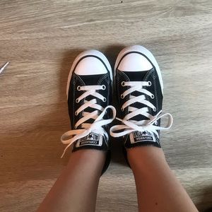 Black converse